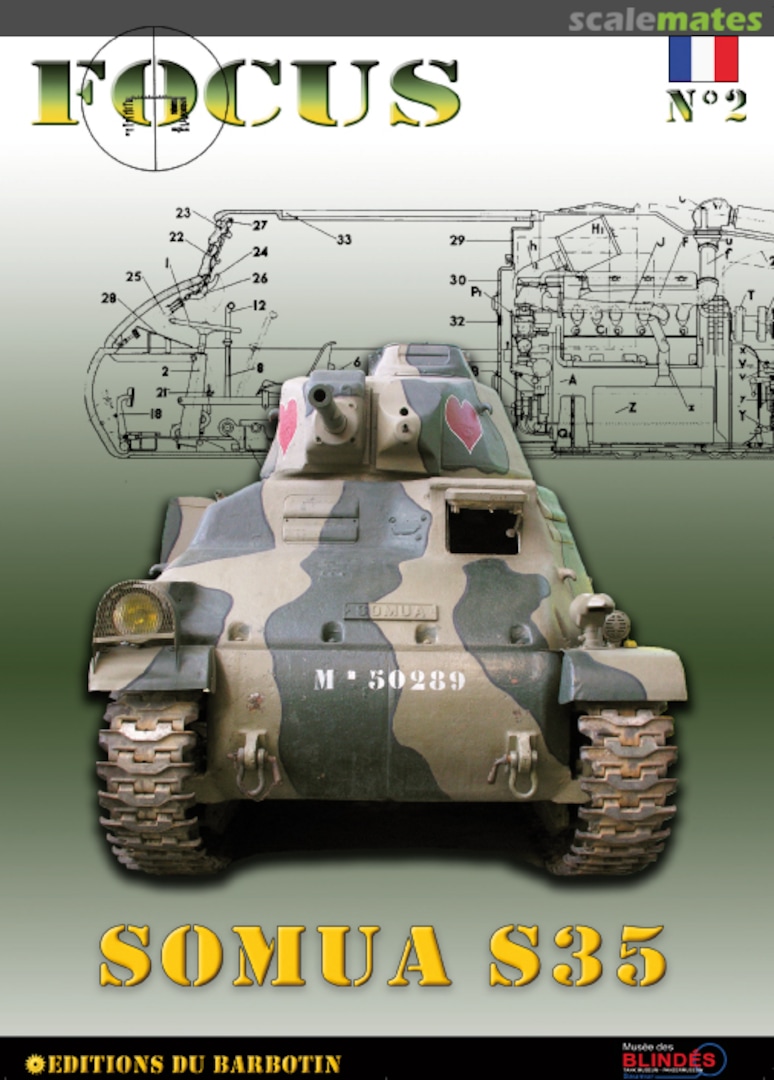 Cover Somua S35 2 Editions du Barbotin Cover Somua S35 2 Editions du Barbotin