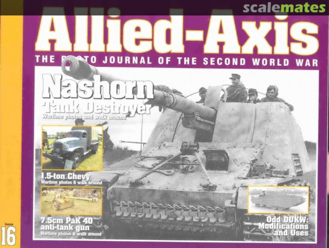 Cover Allied-Axis 16 Ampersand Publishing Cover Allied-Axis 16 Ampersand Publishing