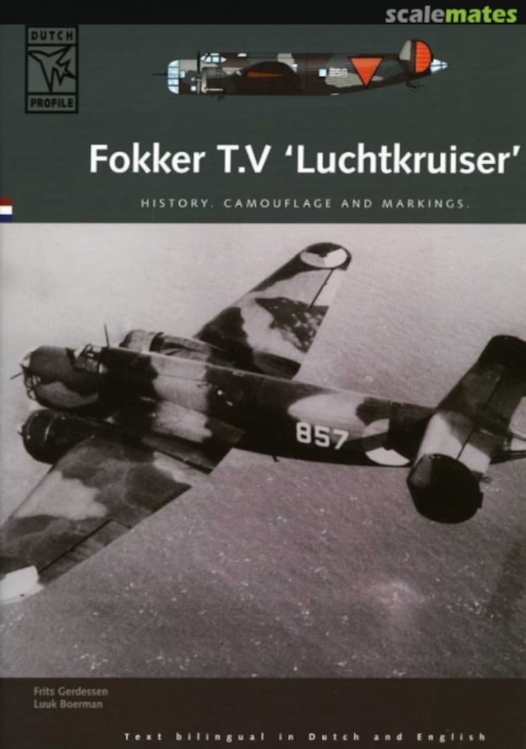 Cover Fokker T.V 'Luchtkruiser' 9 Dutch Profile Cover Fokker T.V 'Luchtkruiser' 9 Dutch Profile