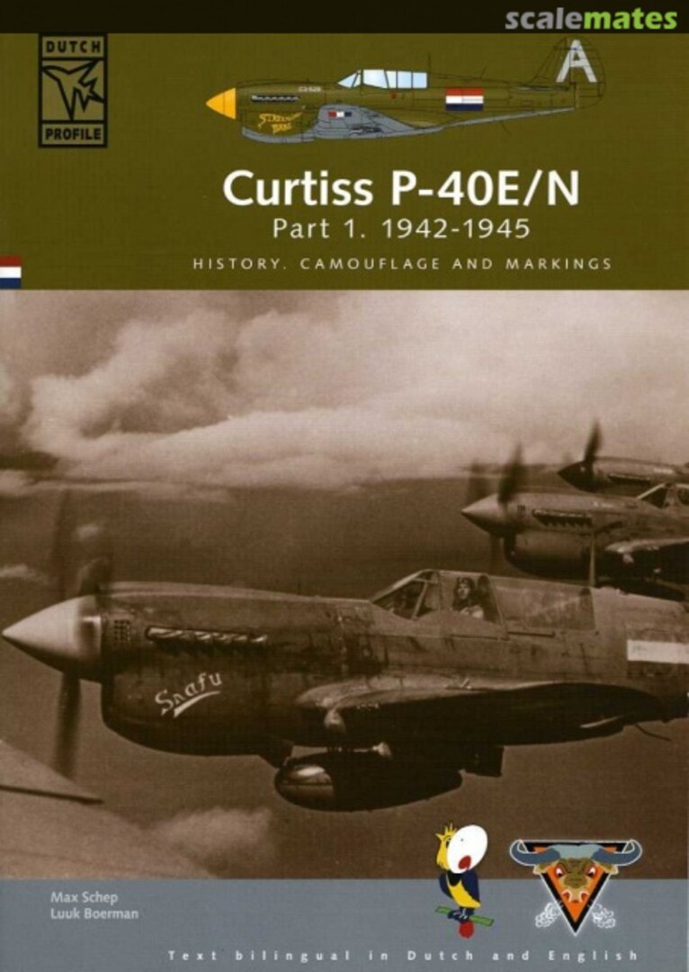 Cover Curtiss P-40E/N Part 1. 1942 - 1945 10 Dutch Profile Cover Curtiss P-40E/N Part 1. 1942 - 1945 10 Dutch Profile
