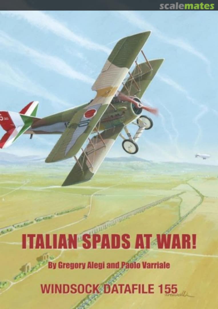Cover Italian Spads at war! 155 Albatros Productions Cover Italian Spads at war! 155 Albatros Productions