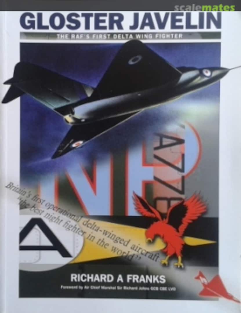 Cover Gloster Javelin Dalrymple & Verdun Publishing Cover Gloster Javelin Dalrymple & Verdun Publishing