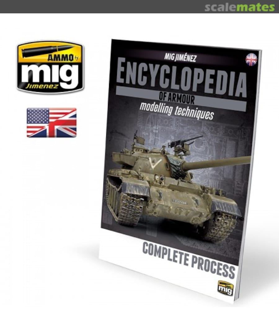 Cover Encyclopedia of Armour Modelling Techniques Vol 6. Ammo by Mig Jimenez Cover Encyclopedia of Armour Modelling Techniques Vol 6. Ammo by Mig Jimenez