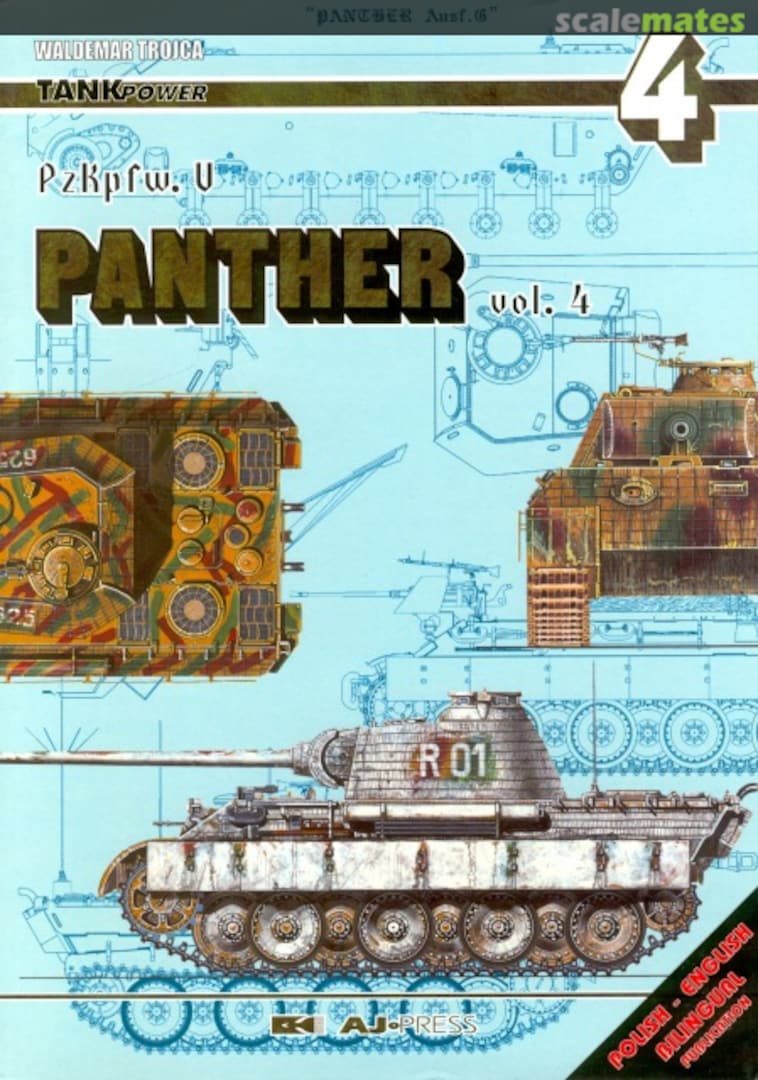 Cover PzKpfw. V Panther 4 AJ-Press