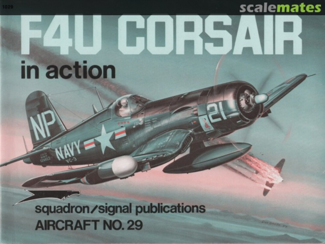 Cover F4U Corsair 1029 Squadron/Signal Publications