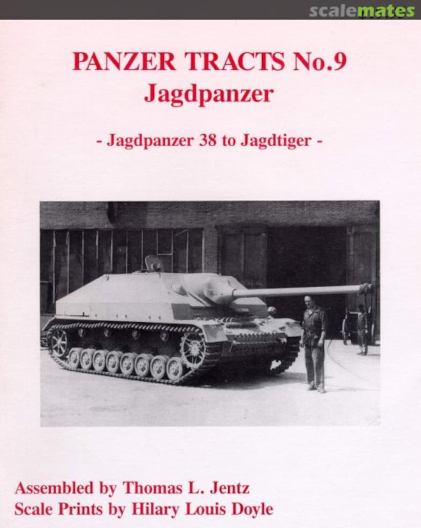 Cover Jagdpanzer 38 to Jagdtiger 9 Panzer Tracts