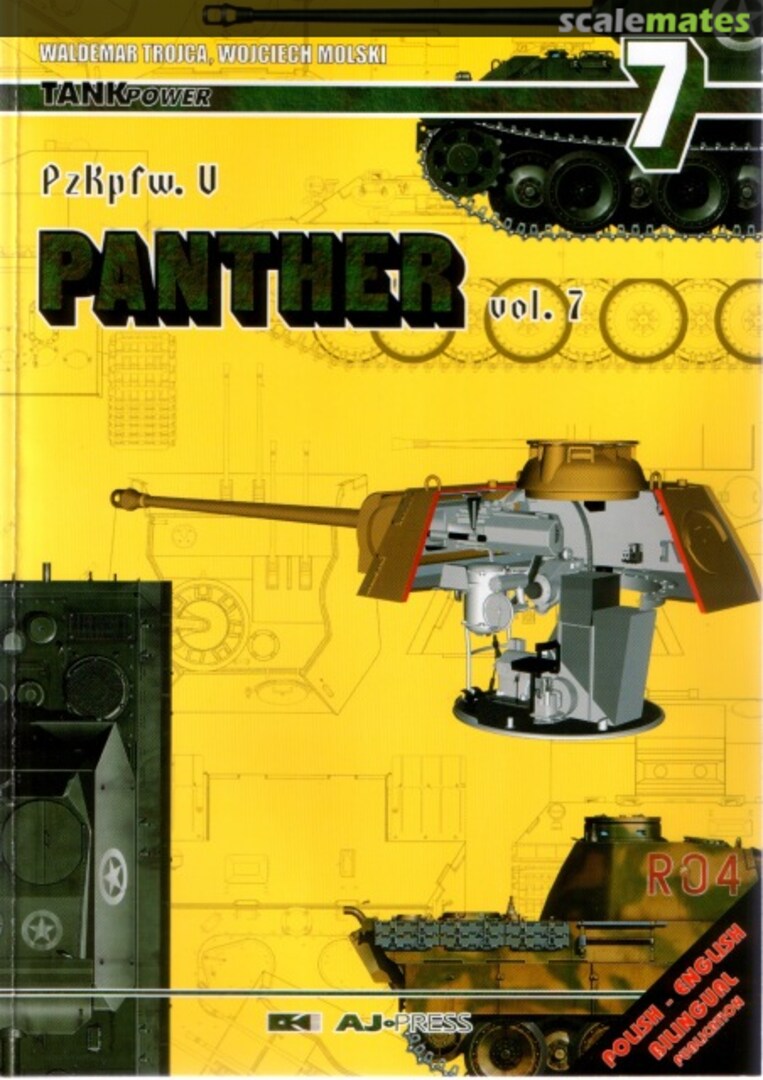 Cover PzKpfw. V Panther 7 AJ-Press