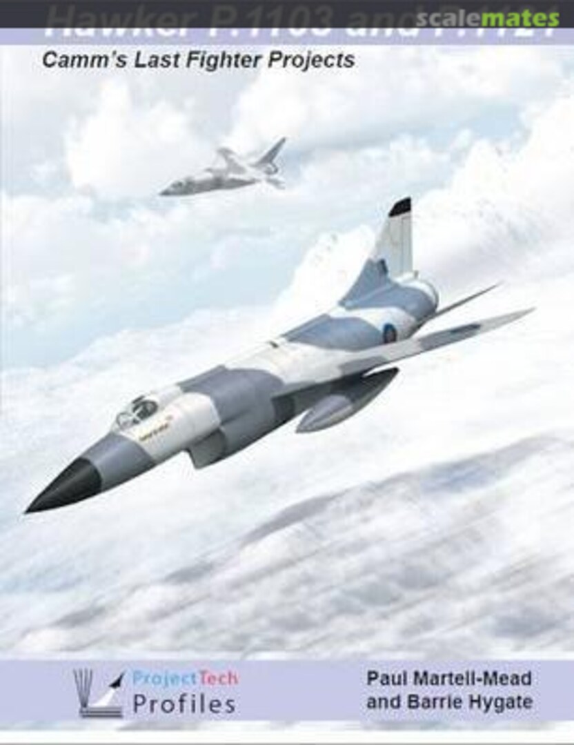 Cover Hawker P.1103 and P.1121  Blue Envoy Press