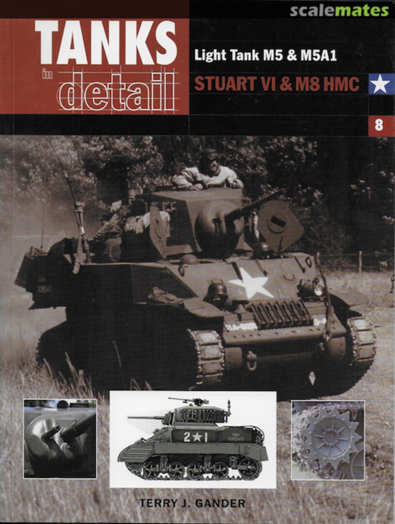 Cover Light Tank M5 &amp; M5A1 Stuart VI &amp; M8 HMC 8 Ian Allan Publishing