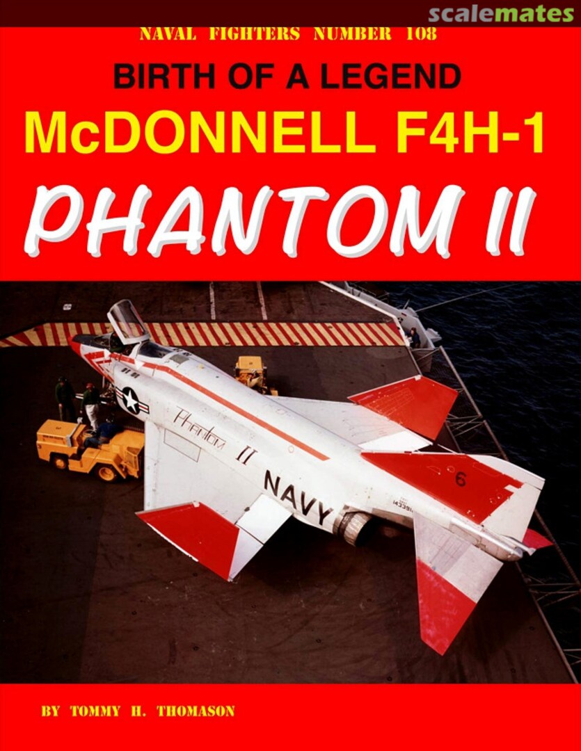Cover McDonnell F4H-1 Phantom II 108 Ginter Books Cover McDonnell F4H-1 Phantom II 108 Ginter Books