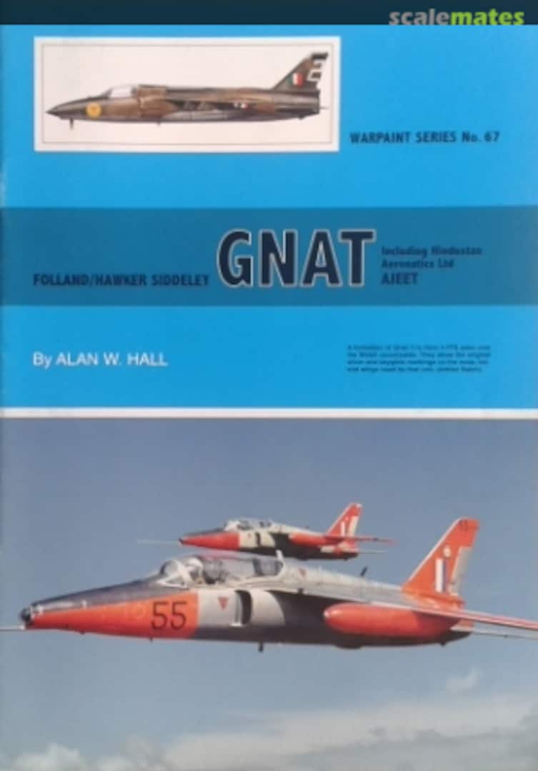 Cover Folland/Hawker Siddeley Gnat 67 Warpaint Books Limited Cover Folland/Hawker Siddeley Gnat 67 Warpaint Books Limited