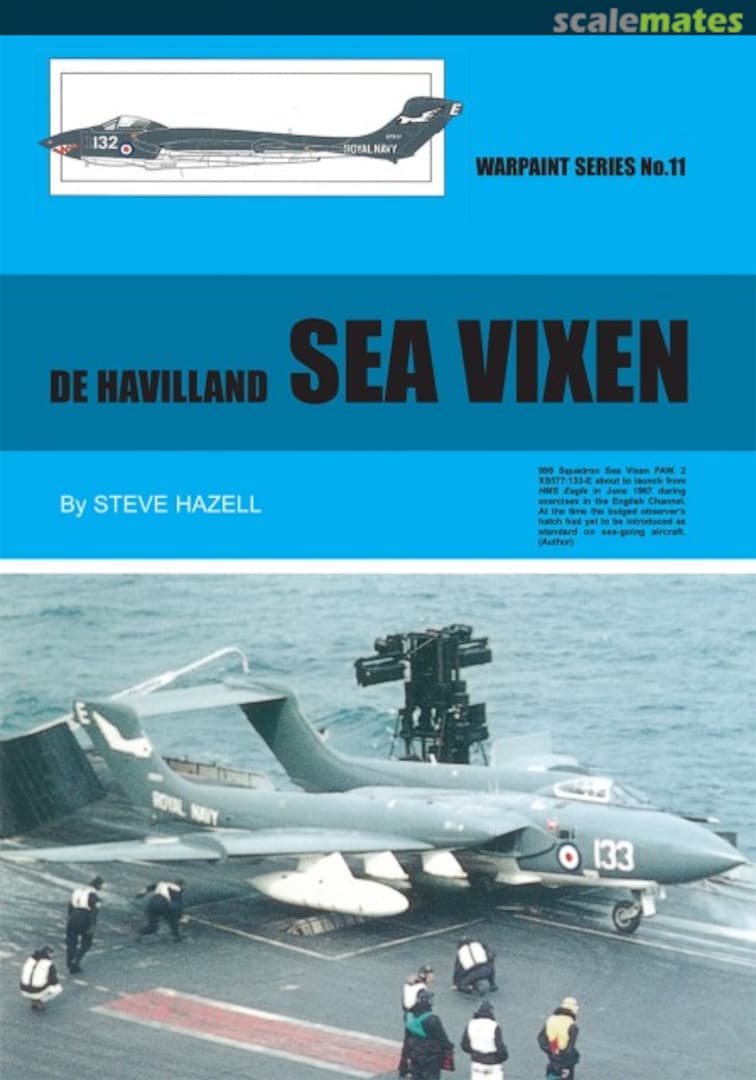 Cover de Havilland Sea Vixen 11 Warpaint Books Limited Cover de Havilland Sea Vixen 11 Warpaint Books Limited