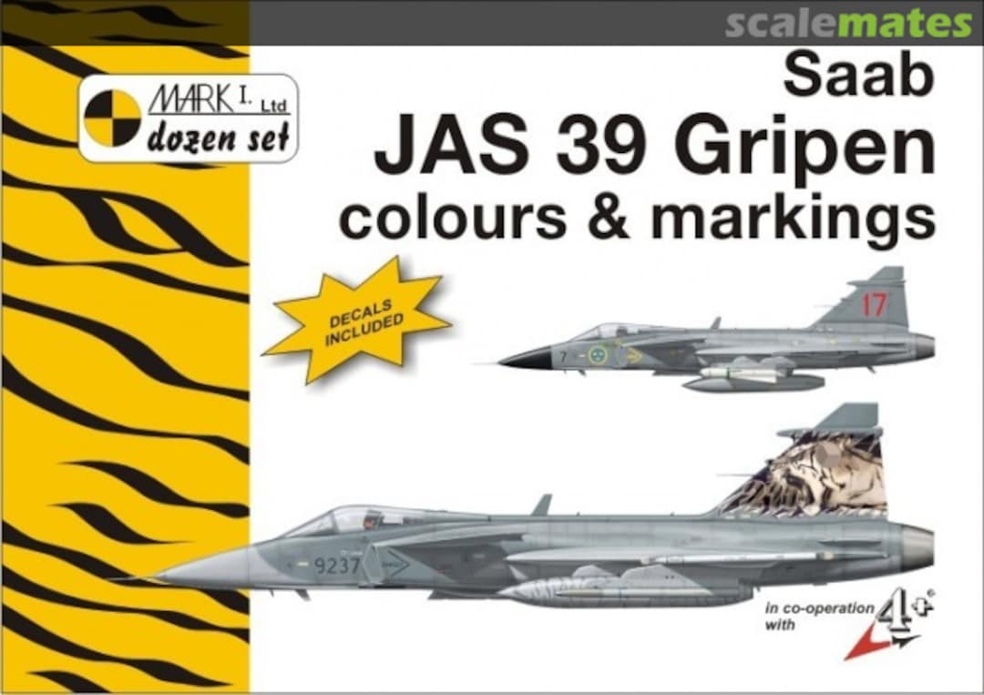 Cover Saab JAS 39 Gripen 12 Mark I Cover Saab JAS 39 Gripen 12 Mark I
