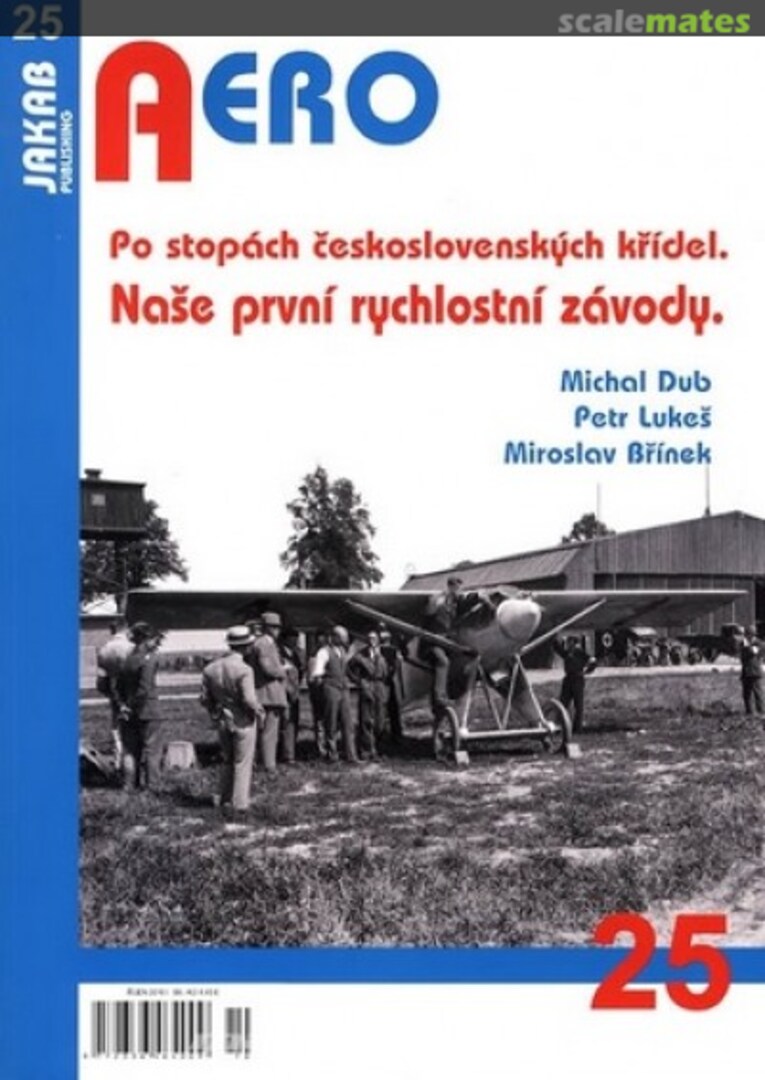 Cover Po stopách československých křídel 25 Jakab Publishing Cover Po stopách československých křídel 25 Jakab Publishing