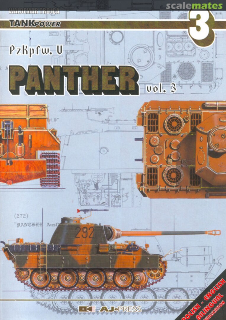 Cover Pzkpfw. V Panther 3 AJ-Press Cover Pzkpfw. V Panther 3 AJ-Press