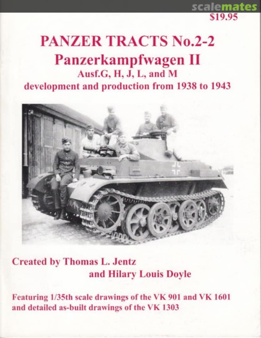 Cover Panzerkampfwagen II 2-2 Panzer Tracts Cover Panzerkampfwagen II 2-2 Panzer Tracts