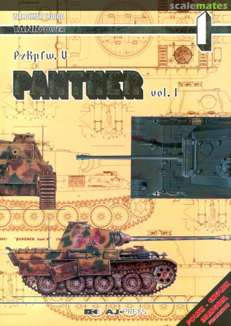 Cover Pzkpfw. V Panther 1 AJ-Press Cover Pzkpfw. V Panther 1 AJ-Press