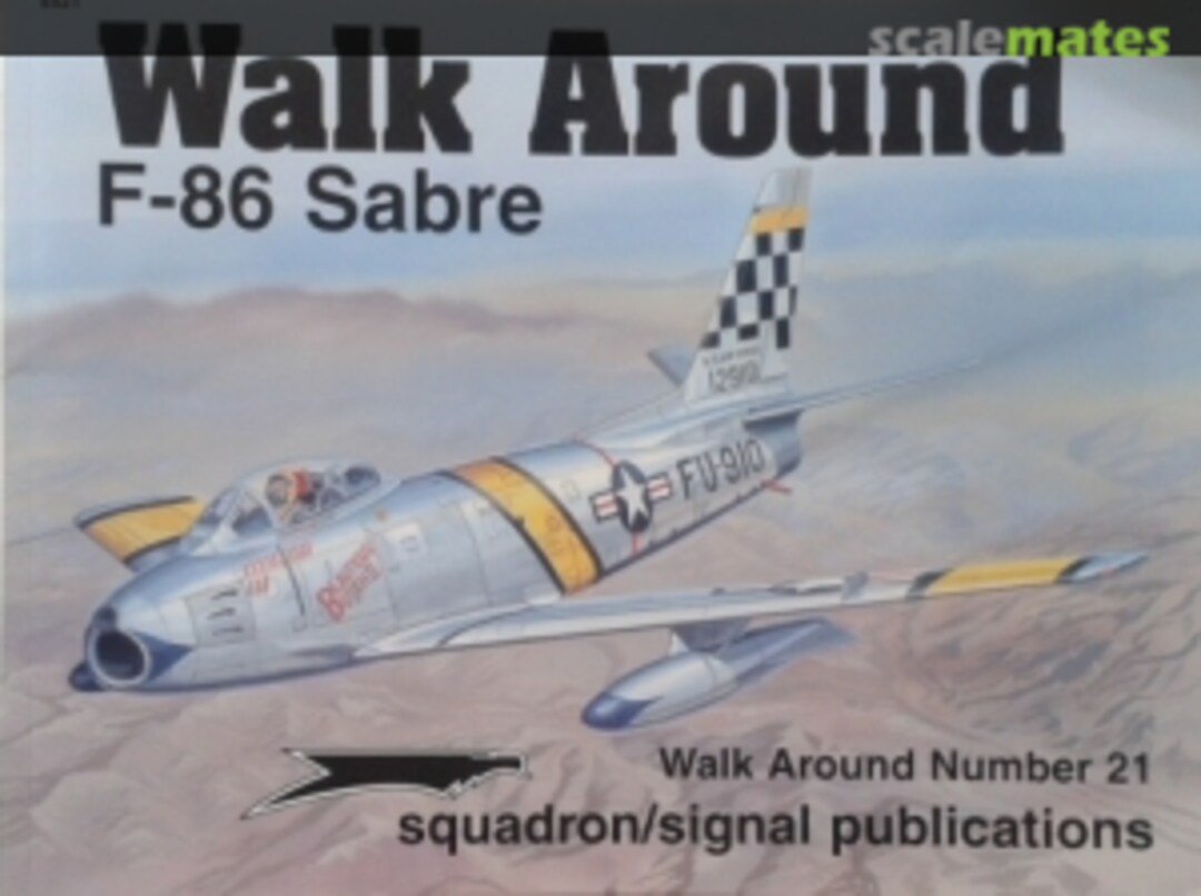 Cover F-86 Sabre 5521 Squadron/Signal Publications