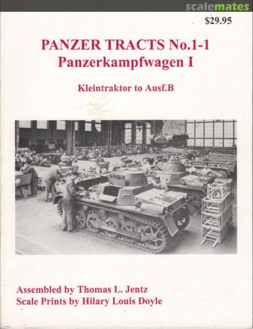 Cover Panzerkampfwagen I 1-1 Panzer Tracts Cover Panzerkampfwagen I 1-1 Panzer Tracts