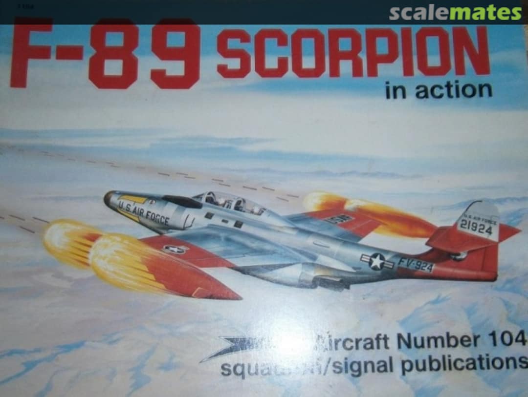 Cover F-89 Scorpion 1104 Squadron/Signal Publications