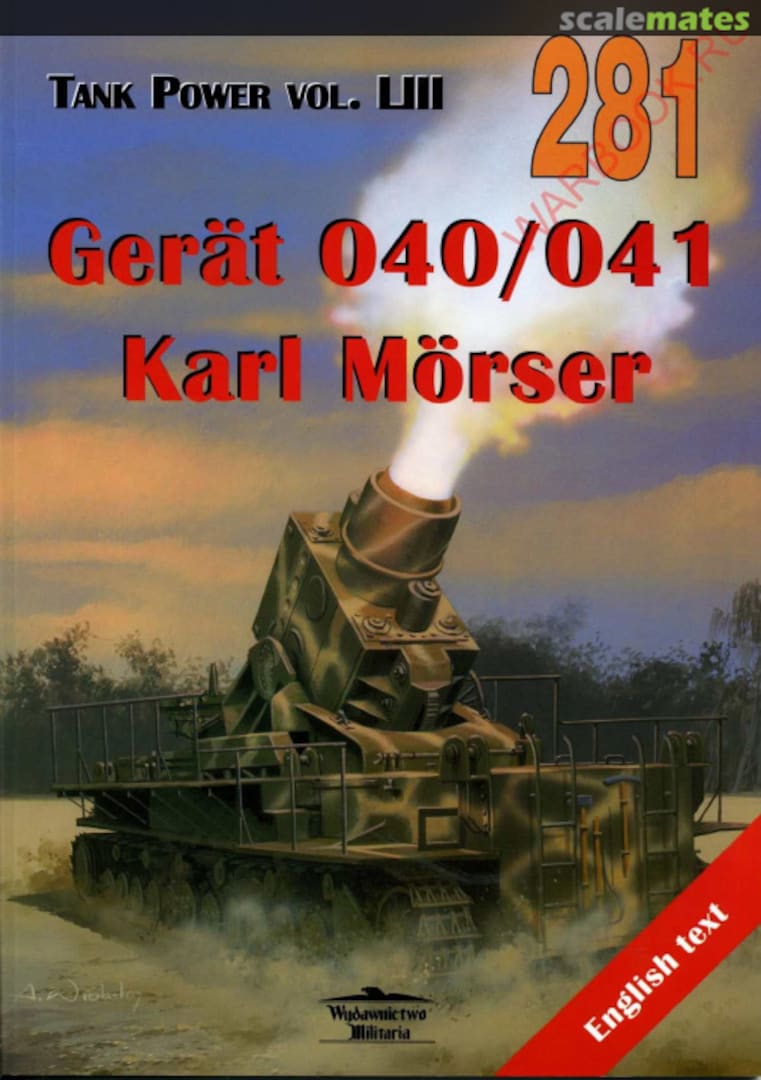 Cover Gerat 040/041 Karl Mörser 281 Wydawnictwo Militaria
