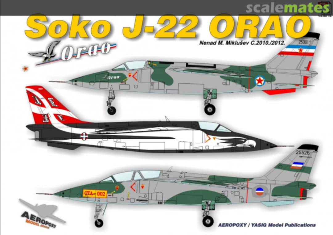 Cover Soko J-22 Orao Aeropoxy Cover Soko J-22 Orao Aeropoxy
