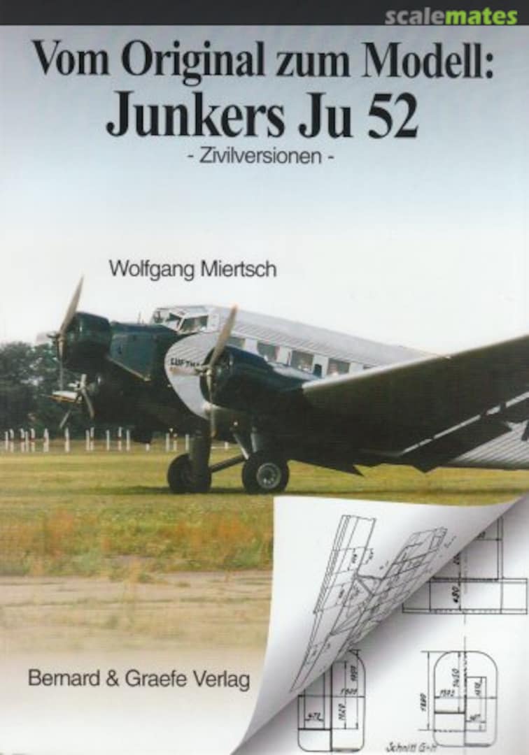 Cover Junkers Ju 52  Bernard &amp; Graefe Verlag