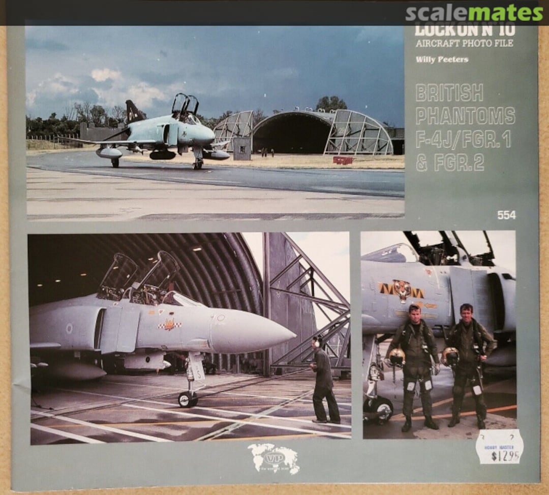 Cover British Phantoms F-4J/FGR.1 &amp; FGR.2 10 | 554 Verlinden Publications