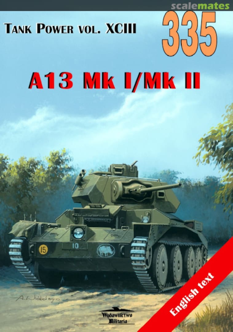 Cover A13 MK 1/ MK II 335 Wydawnictwo Militaria Cover A13 MK 1/ MK II 335 Wydawnictwo Militaria