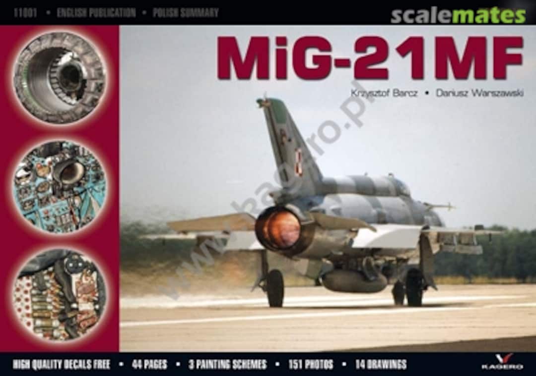 Cover MiG-21MF 11001 Kagero Cover MiG-21MF 11001 Kagero