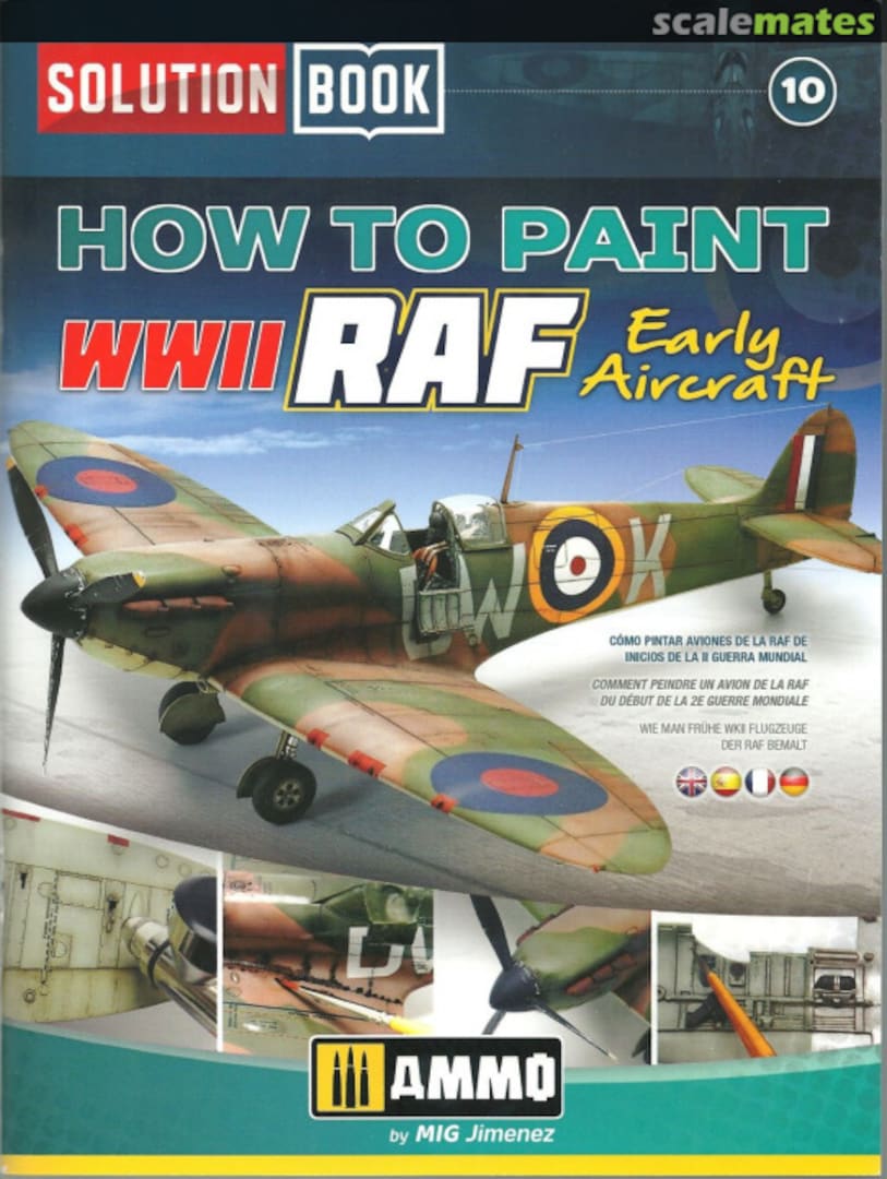 Cover How to Paint WWII RAF Early Aircraft 10 Ammo by Mig Jimenez