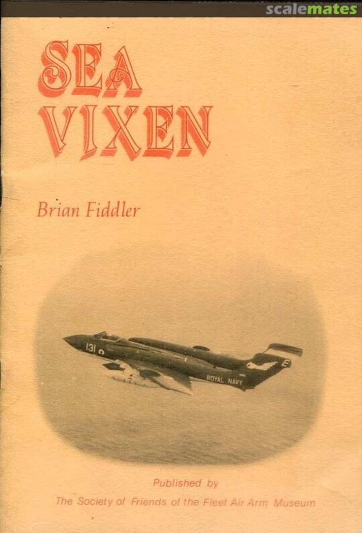 Cover Sea Vixen Society of Friends Fleet Air Arm Museum Cover Sea Vixen Society of Friends Fleet Air Arm Museum
