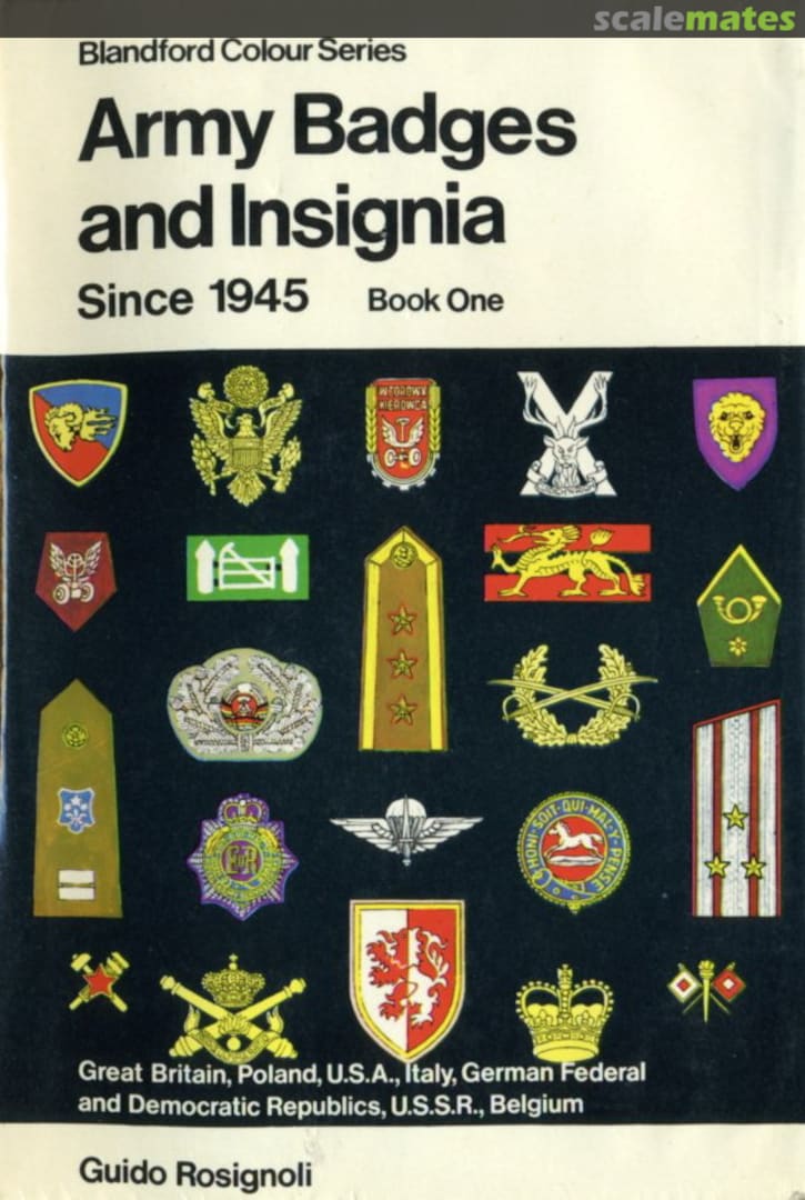 Cover Army Badges & Insignia Since 1945 Blandford Press Cover Army Badges & Insignia Since 1945 Blandford Press