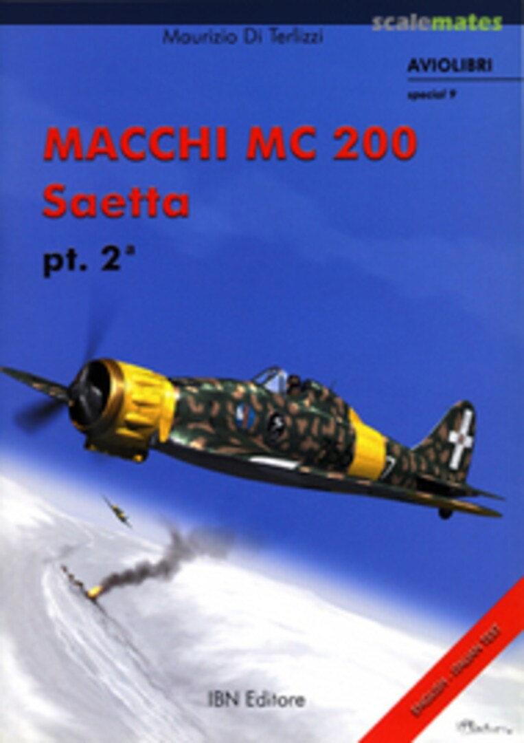 Cover Macchi MC 200 Saetta 9 IBN Editore Cover Macchi MC 200 Saetta 9 IBN Editore