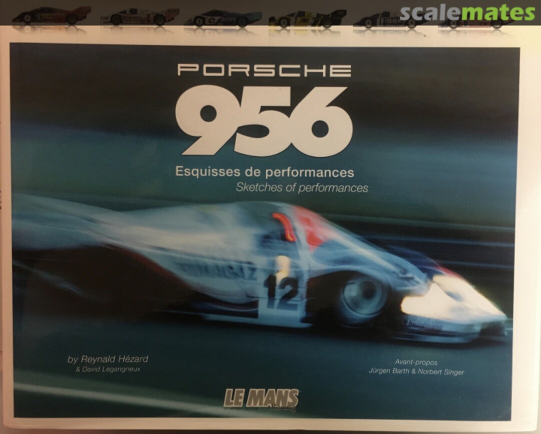 Cover PORSCHE 956 - ESQUISSES DE PERFORMANCES Heel Verlag Cover PORSCHE 956 - ESQUISSES DE PERFORMANCES Heel Verlag