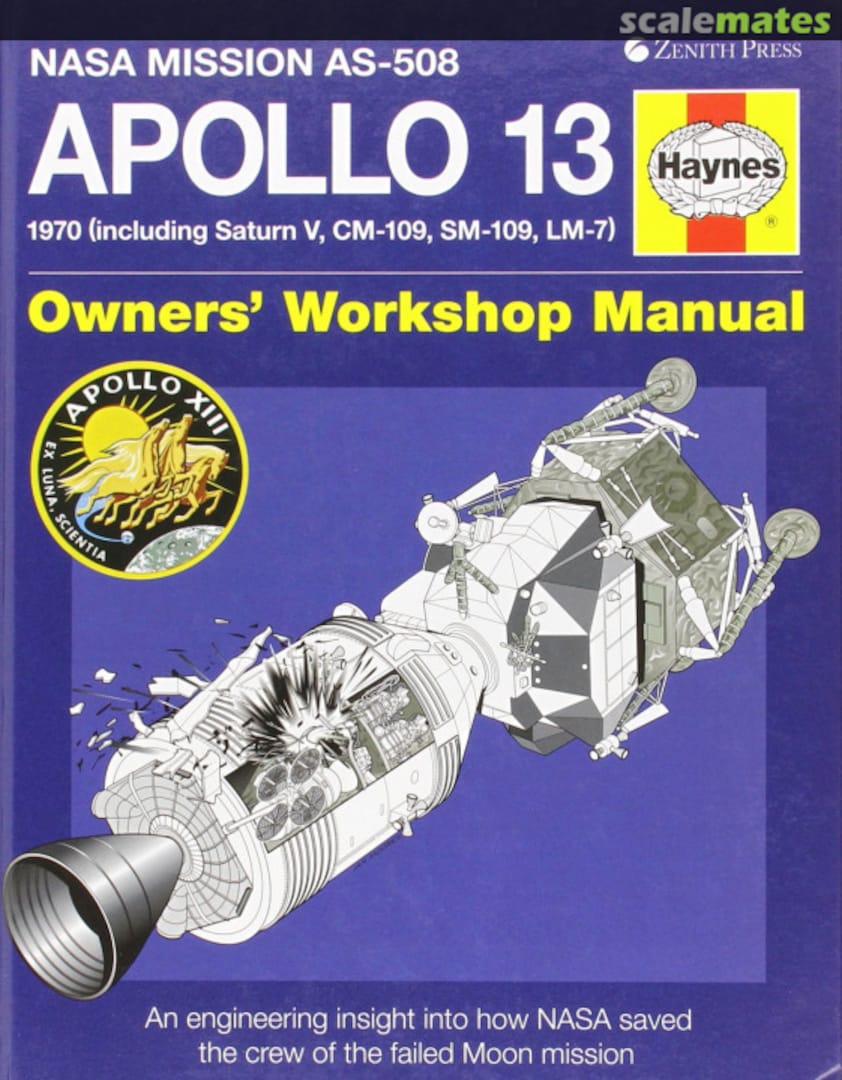 Cover NASA Mission AS-508 Apollo 13  Haynes