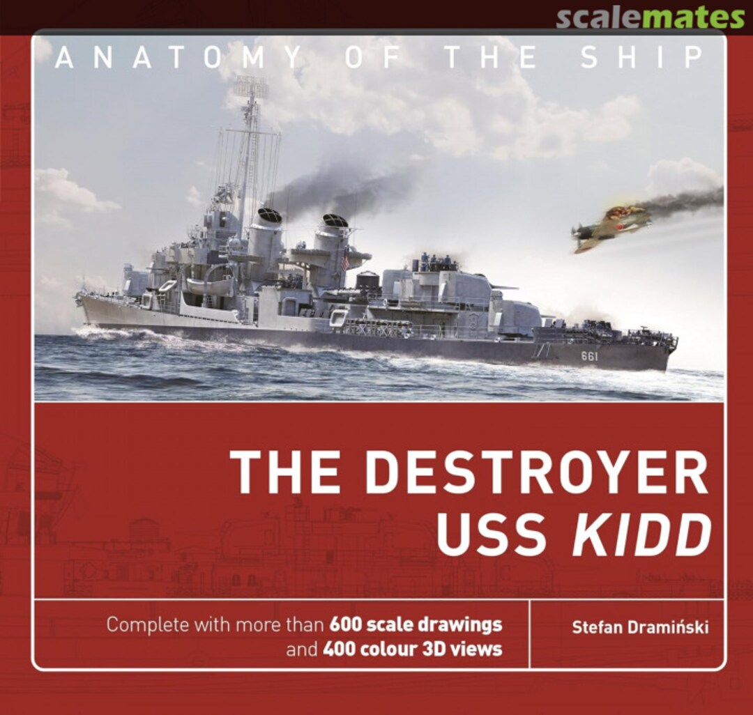 Cover The Destroyer USS KIDD  Osprey Publications
