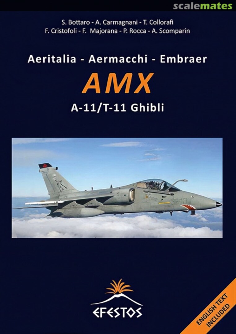 Cover Aeritalia - Aermacchi - Embraer AMX Efestos Publishing Cover Aeritalia - Aermacchi - Embraer AMX Efestos Publishing