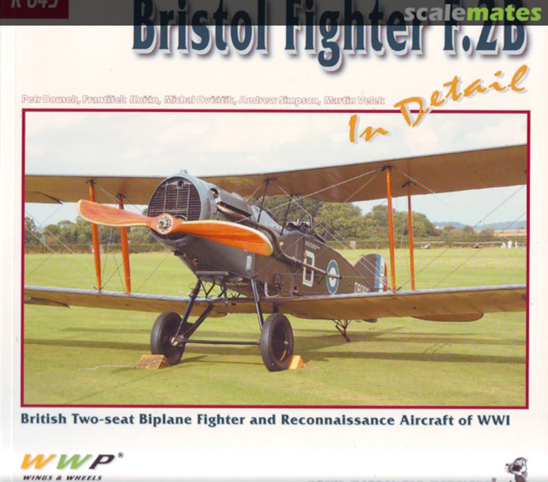 Cover Bristol Fighter F.2B R 045 WWP Cover Bristol Fighter F.2B R 045 WWP
