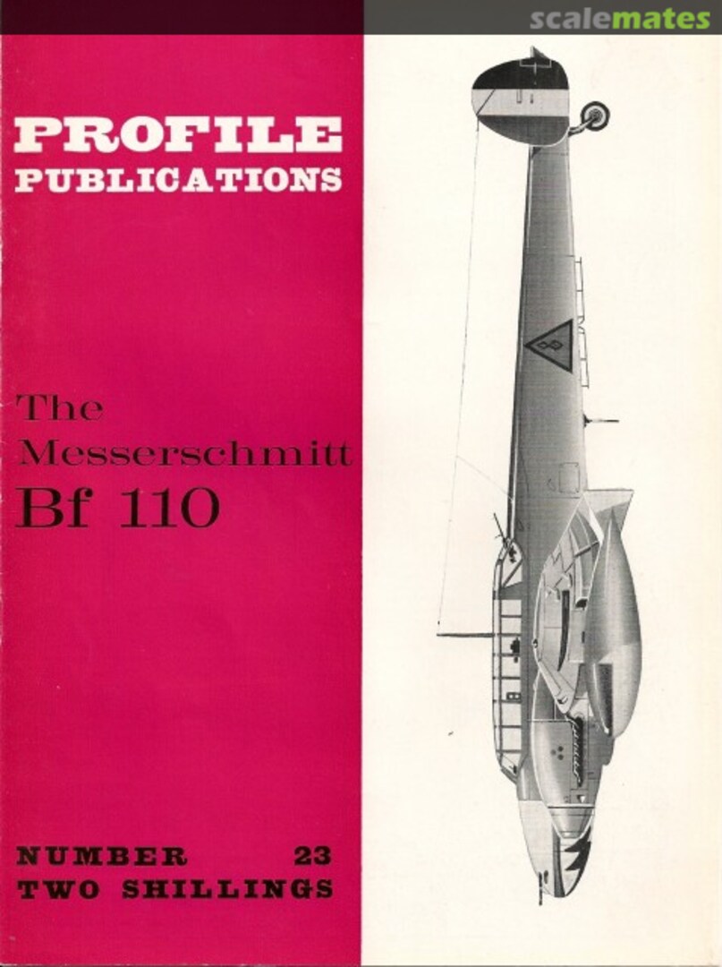 Cover The Messerschmitt Bf 110 23 Profile Publications