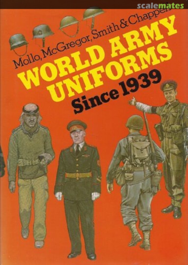 Cover World Army Uniforms Since 1939  Blandford Press