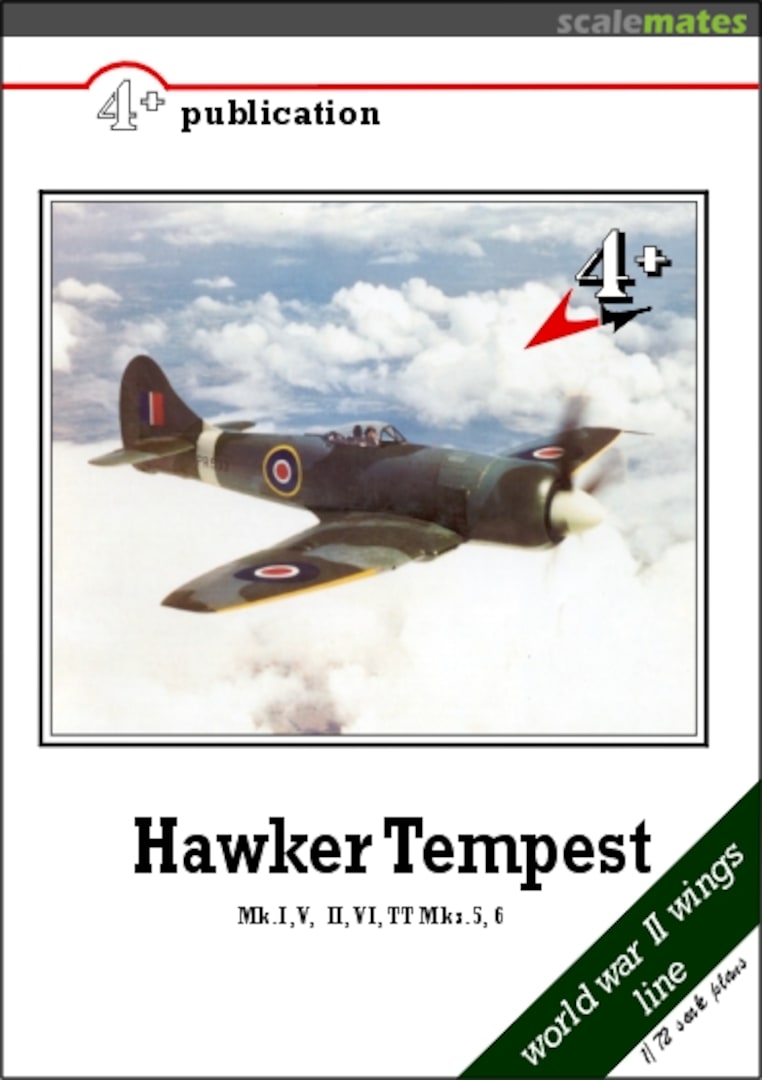 Cover Hawker Tempest 4+010 4+ Publications Cover Hawker Tempest 4+010 4+ Publications