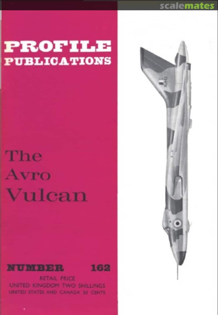 Cover The Avro Vulcan 162 Profile Publications
