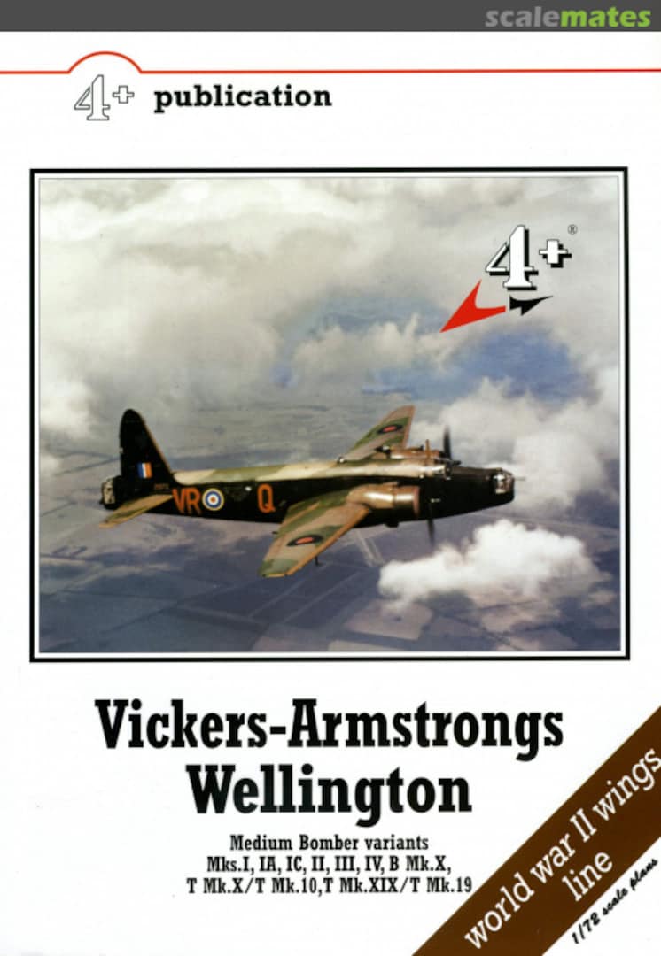 Cover Vickers-Armstrongs Wellington 4+015 4+ Publications Cover Vickers-Armstrongs Wellington 4+015 4+ Publications