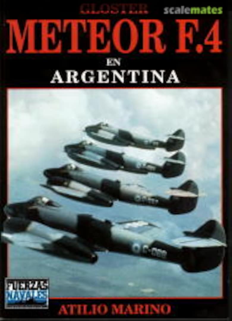 Cover Gloster Meteor F.4  Fuerzas Navales
