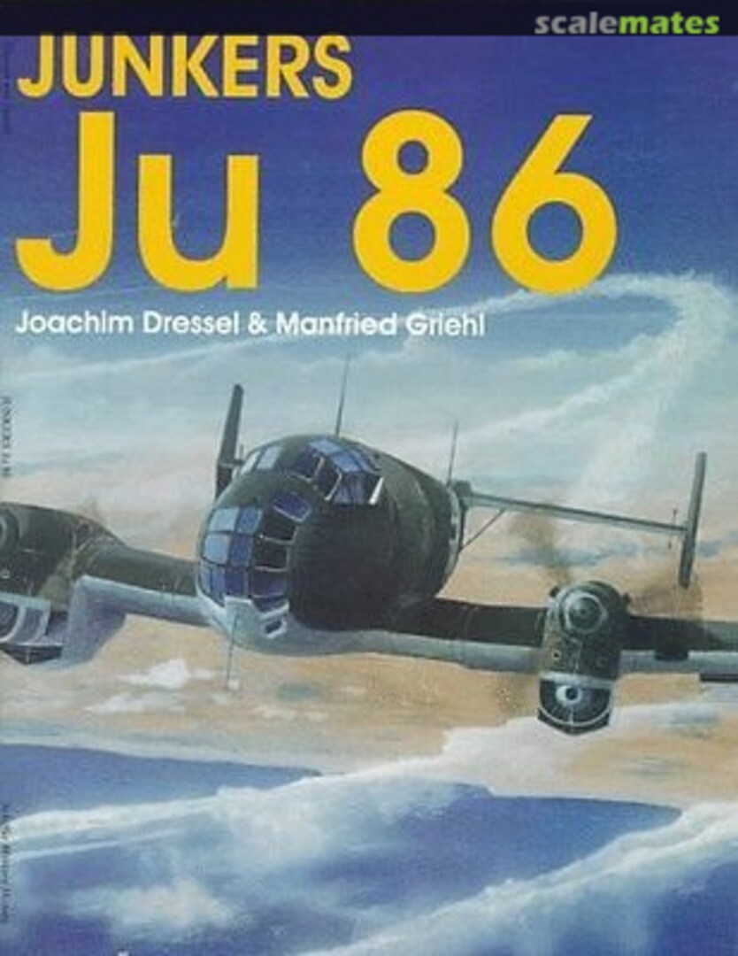 Cover Junkers Ju 86 Schiffer Publishing Cover Junkers Ju 86 Schiffer Publishing