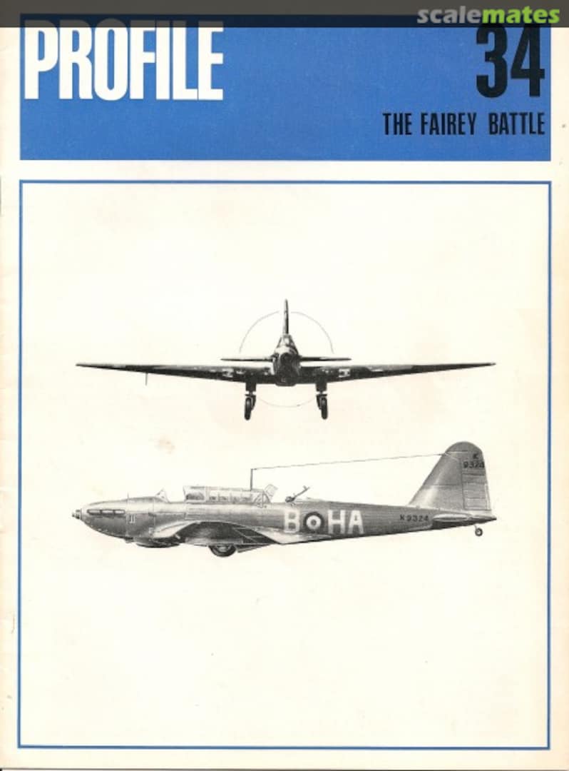 Cover The Fairey Battle 34 Profile Publications Cover The Fairey Battle 34 Profile Publications