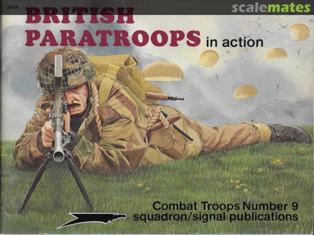 Cover British Paratroops in action 3009 Squadron/Signal Publications