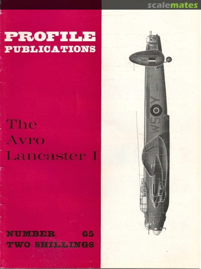 Cover The Avro Lancaster I 65 Profile Publications