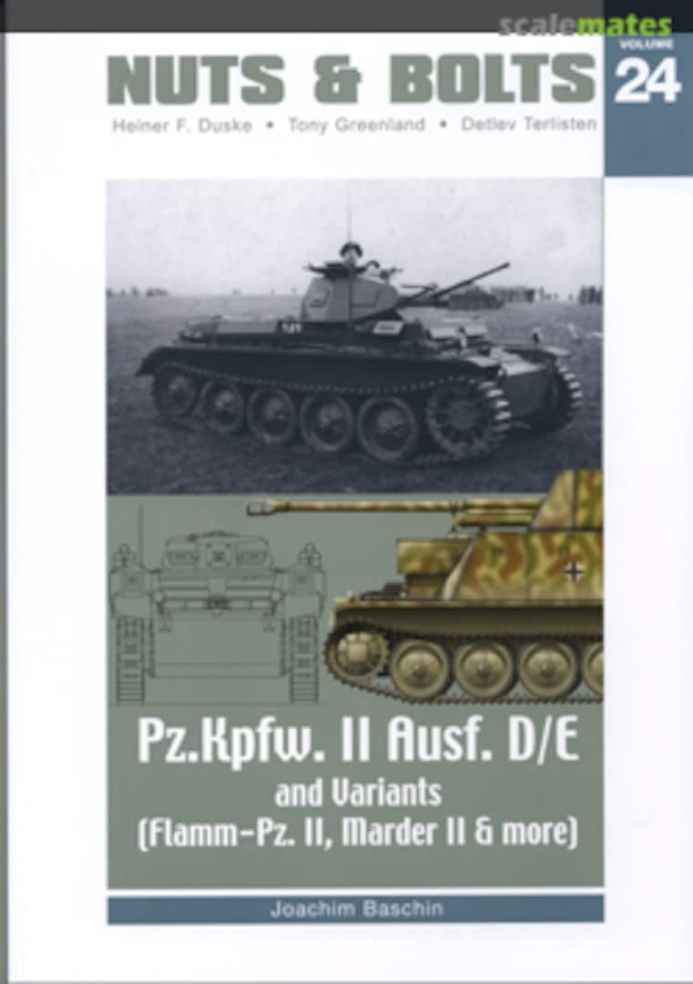 Cover Pz.Kpfw. II Ausf. D/E 24 Nuts & Bolts Cover Pz.Kpfw. II Ausf. D/E 24 Nuts & Bolts